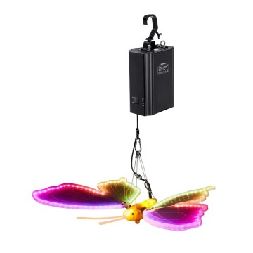Éclairage cinétique à LED en forme de papillon X-K46
