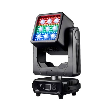 60W दो तरफा एलईडी मूविंग हेड स्टेज लाइट X-LM09