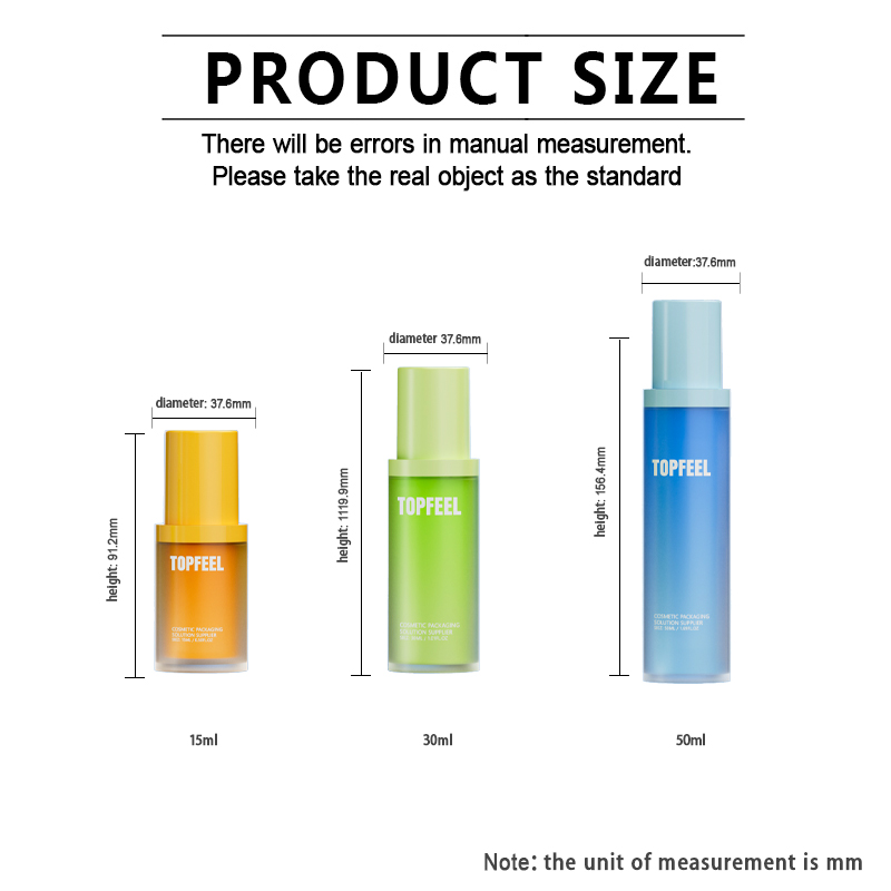 PA151A Square Airless Bottle