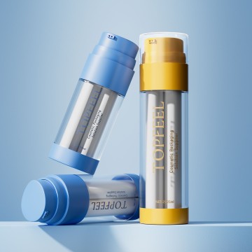 DA05 Dual Chamebr Airless Bottle | Custom Skincare Packaging