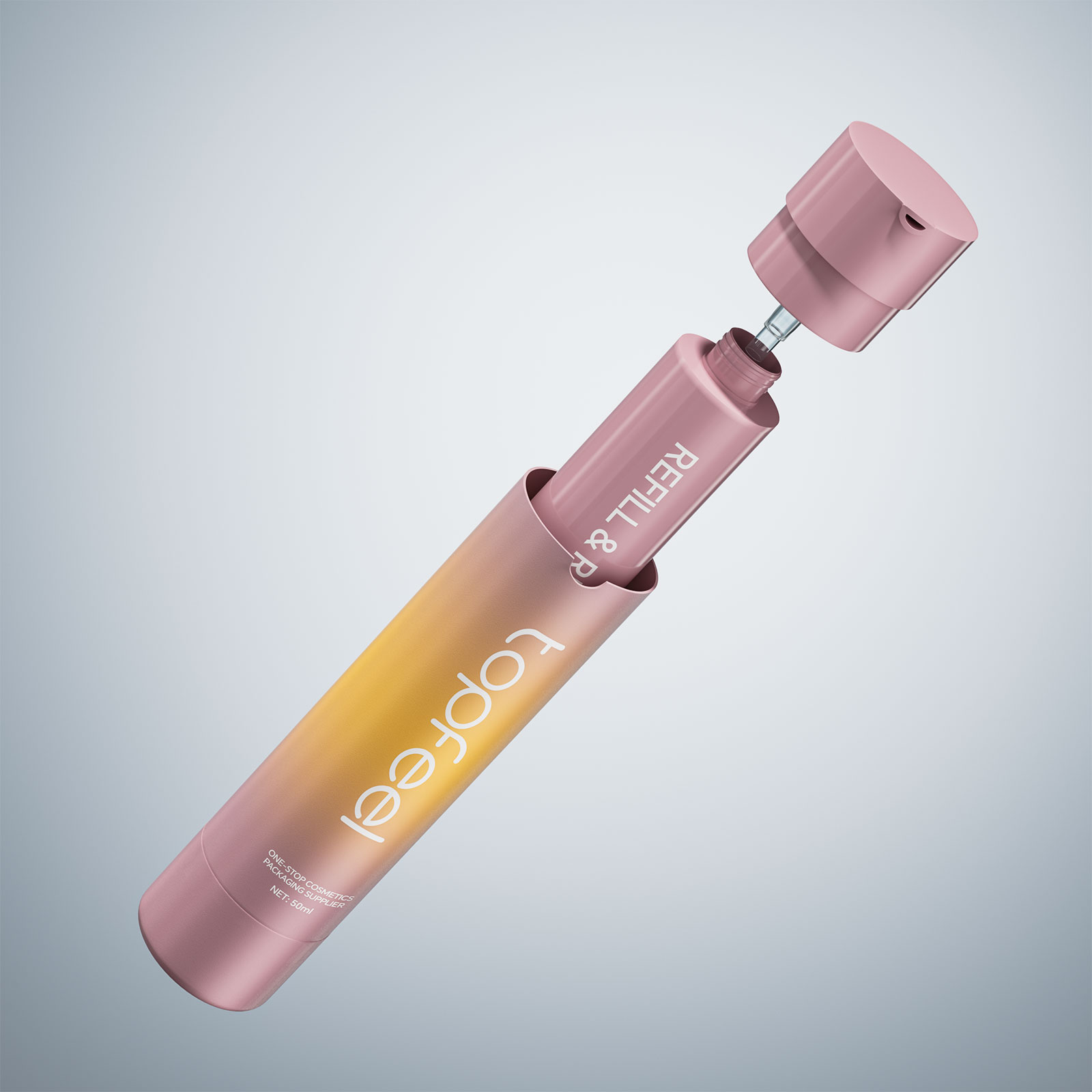 the structure of skincare bottle