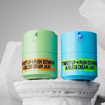 PJ102 50g Airless Cream Jar for Skincare