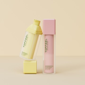 PA157 Square Cosmetic Airless Pump Bottle for Brands