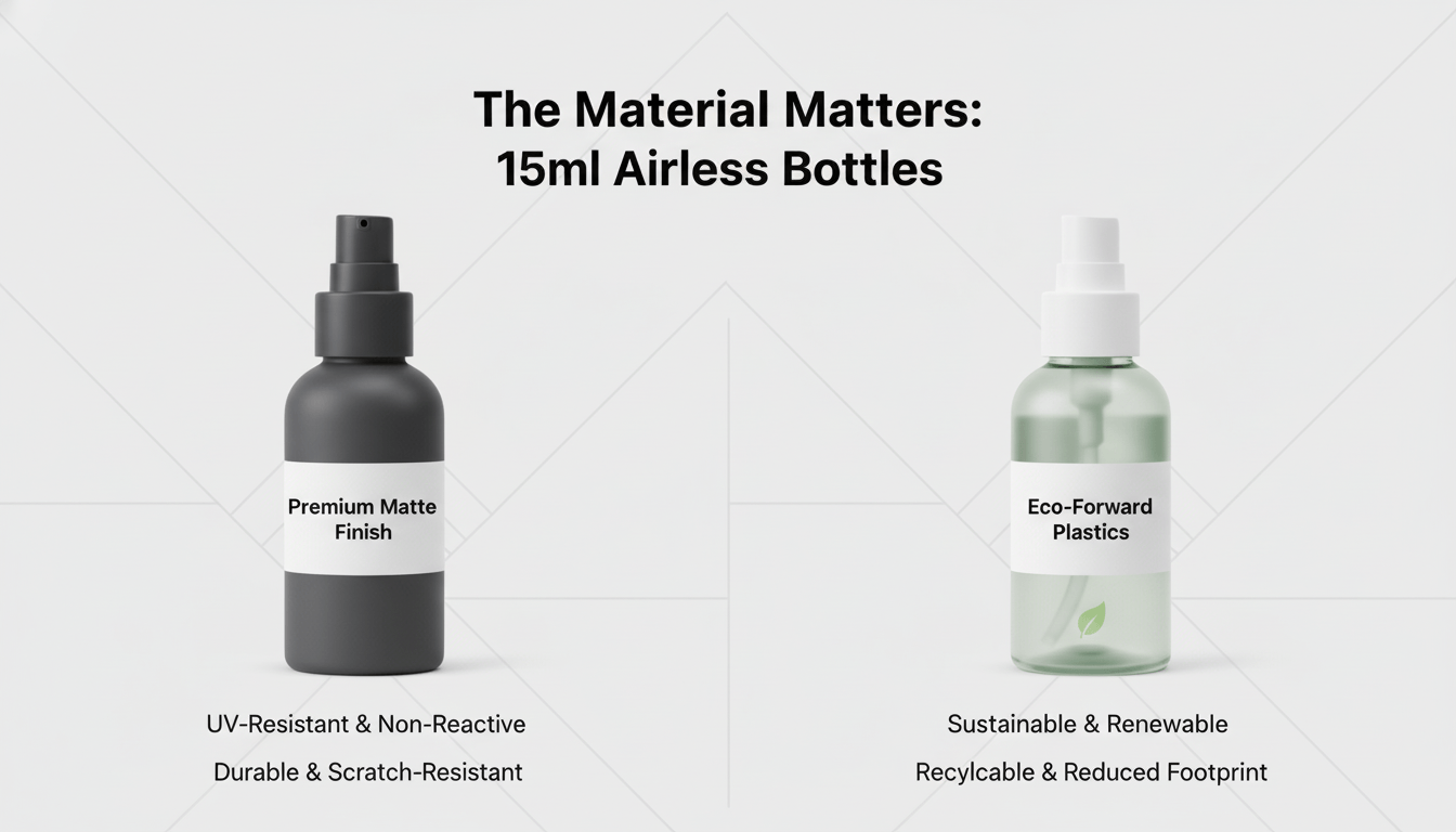 Materials In 15Ml Airless Bottles