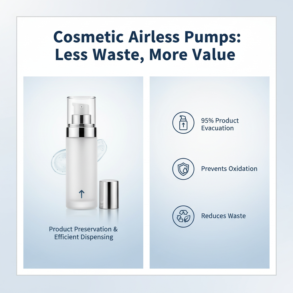 Tired Of Product Waste? Discover Cosmetic Airless Pumps