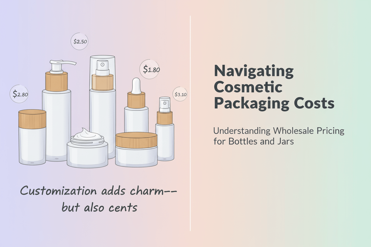 Insights into Wholesale Pricing for Cosmetic Bottles and Jars
