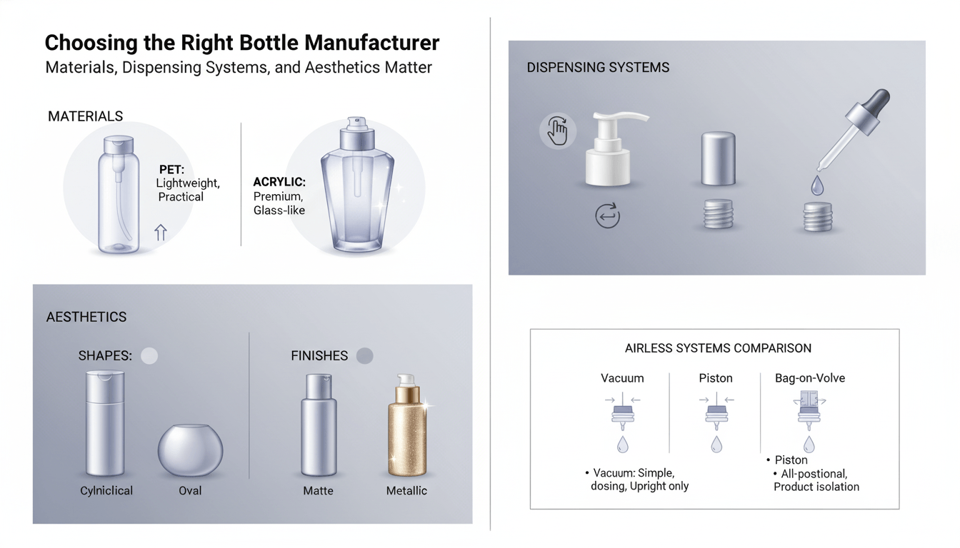 Key Factors For Choosing Bottle Manufacturers