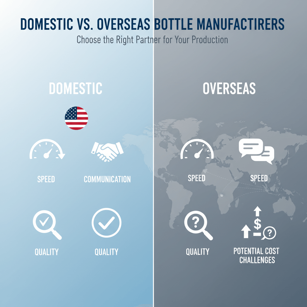Domestic Vs. Overseas Bottle Manufacturers