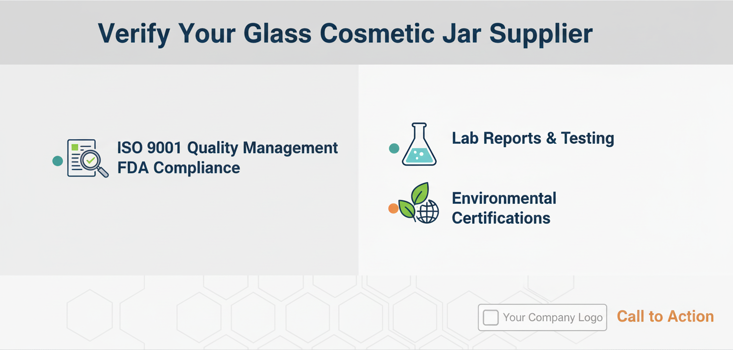 How To Verify Glass Cosmetic Jars Supplier Certifications?