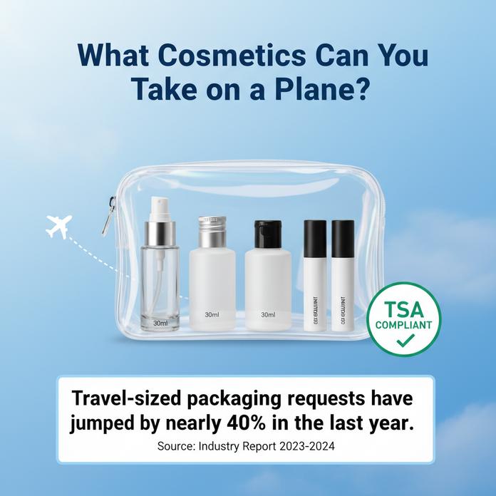 What Cosmetics Can You Take on a Plane?