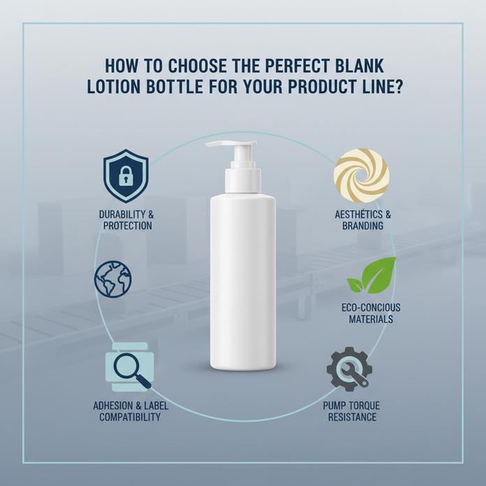 How to Choose the Perfect Blank Lotion Bottle for Your Product Line?