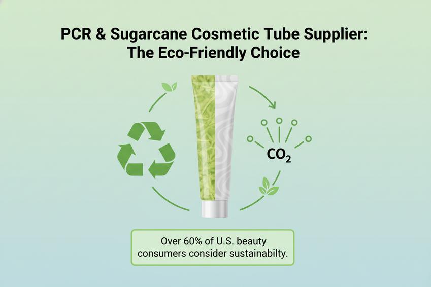 PCR & Sugarcane Cosmetic Tube Supplier: The Eco-Friendly Choice