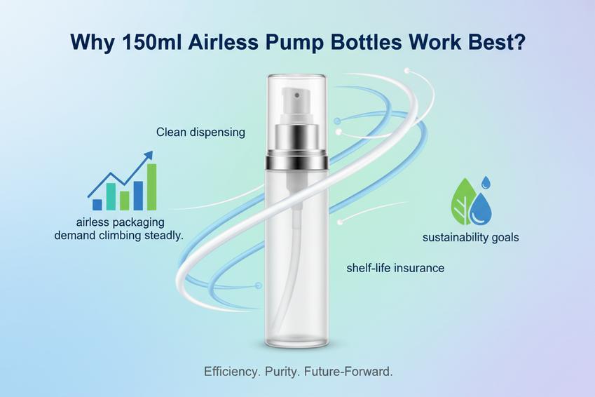 Why 150ml Airless Pump Bottles Work Best?