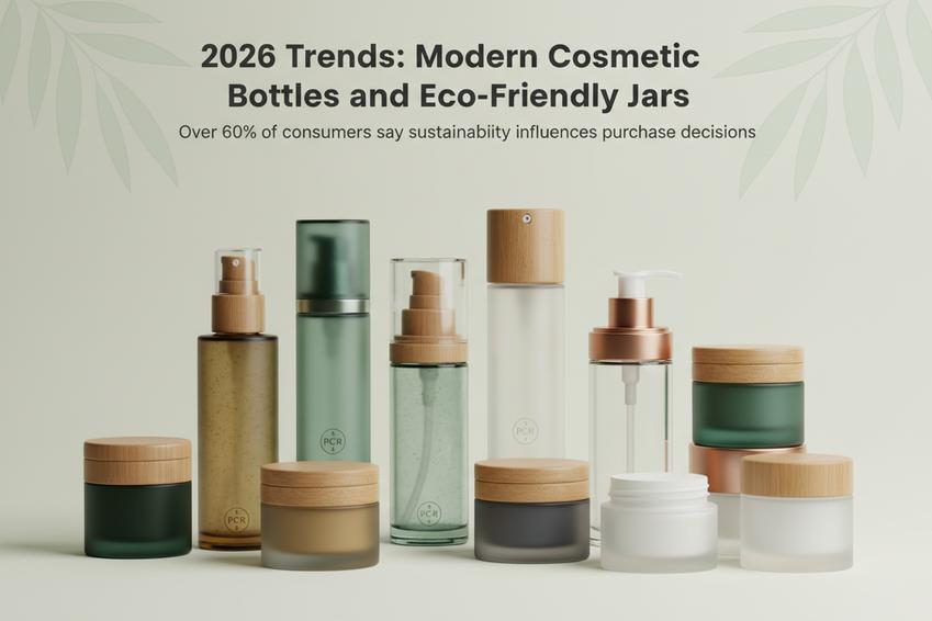 2026 Trends: Modern Cosmetic Bottles and Eco-Friendly Jars