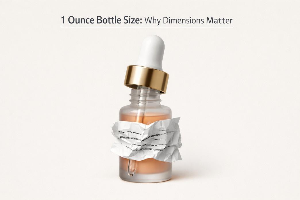 How Big is a 1 Ounce Bottle Size?