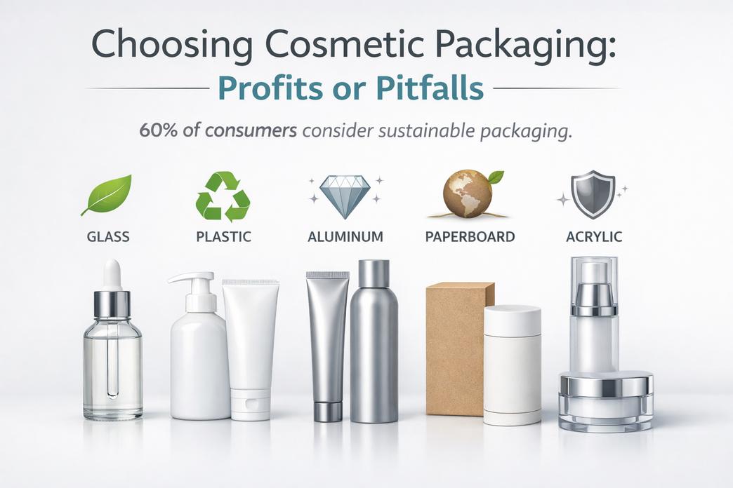 How to Choose the Best Types of Cosmetic Packaging for Your Brand?