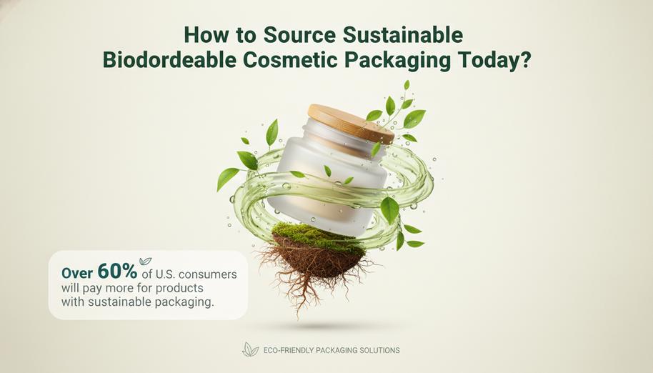 How to Source Sustainable Biodegradable Cosmetic Packaging Today?