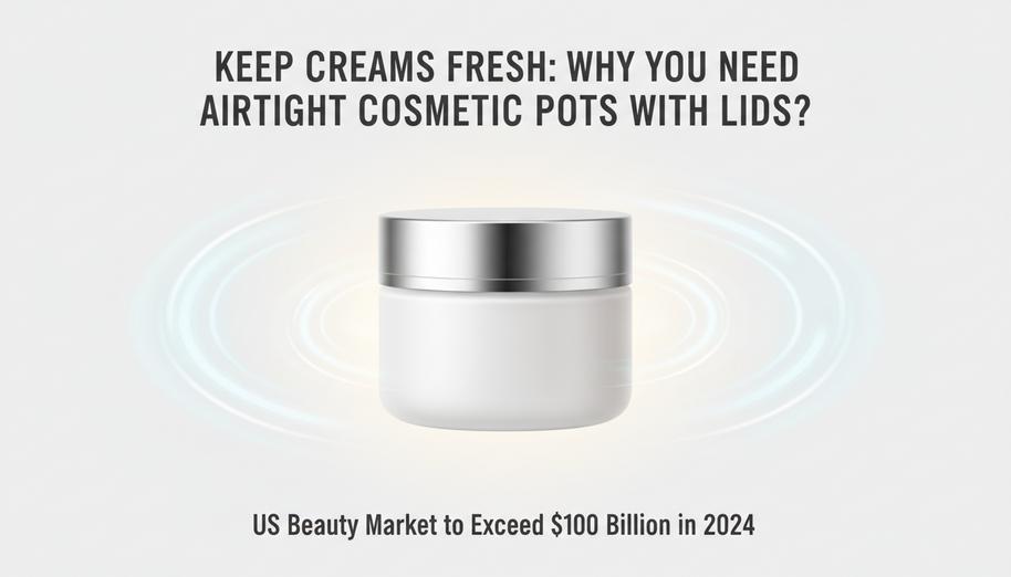 Keep Creams Fresh: Why You Need Airtight Cosmetic Pots with Lids?