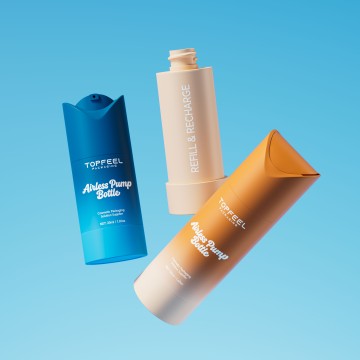 PA164 Refillable Cosmetic Airless Pump Bottle OEM Supplier