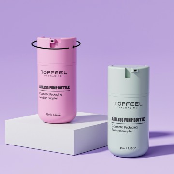 PA185 Custom Twist-Lock Airless Pump Bottle for Skincare Packaging