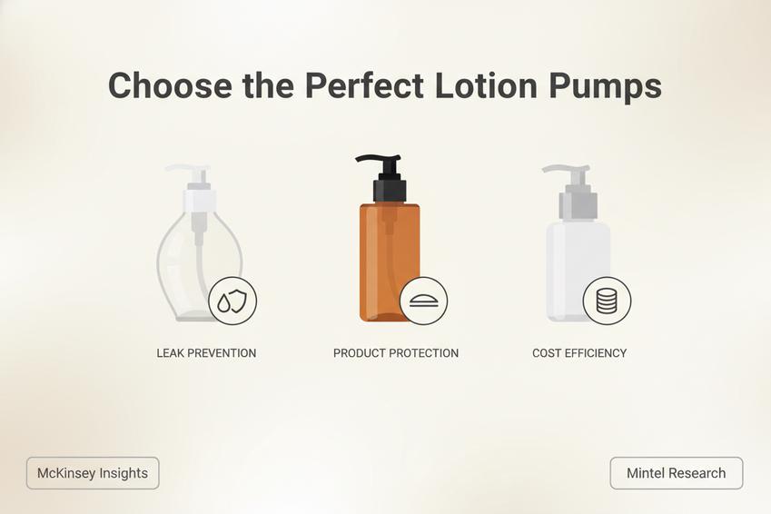 How to Choose the Perfect Lotion Pumps for Bottles?