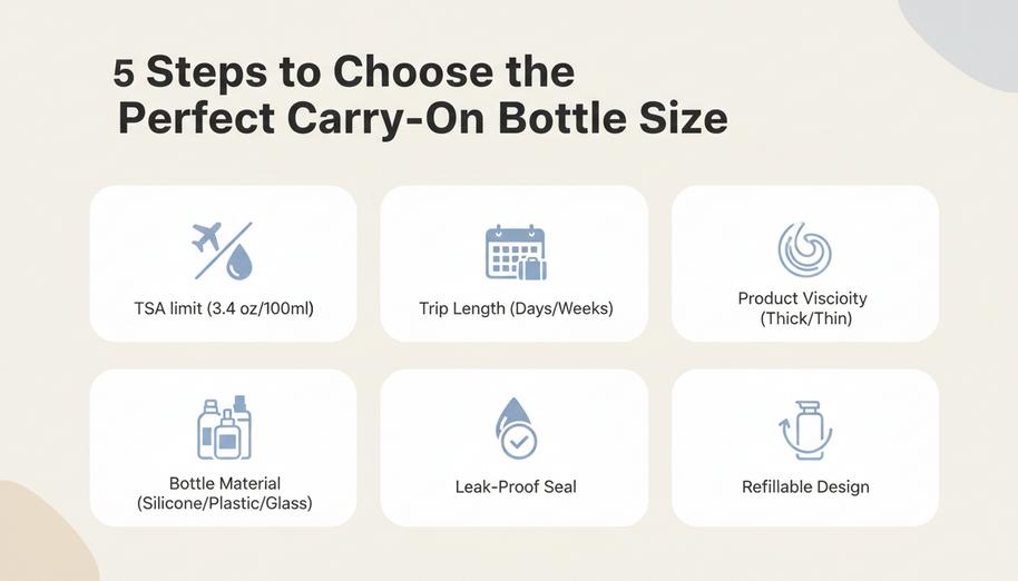 5 Langkah untuk Memilih Ukuran Botol Kabin yang Sempurna