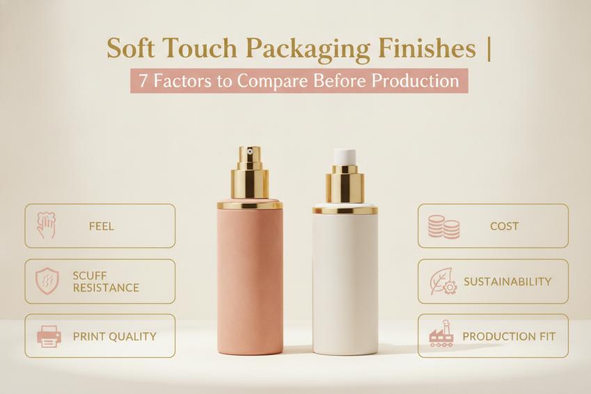 Soft Touch Packaging Finishes: 7 Factors to Compare Before Production