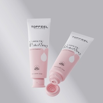 Tiub Kosmetik Tanpa Udara TU26 30ml dengan Penutup Atas Berbalik PP