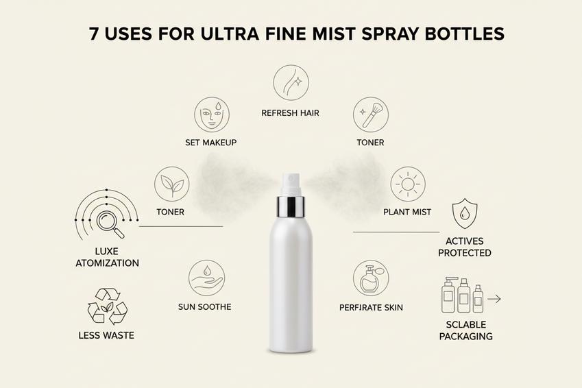 7 Uses for Ultra Fine Mist Spray Bottles in Beauty and Personal Care
