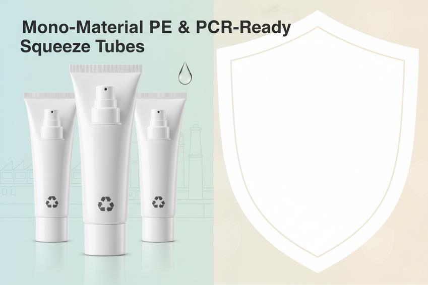 Tendências em bisnagas cosméticas: opções monomateriais e PCR
