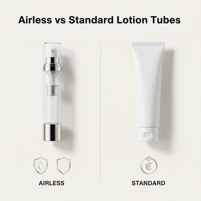 Luchtdichte lotiontubes versus standaard tubes