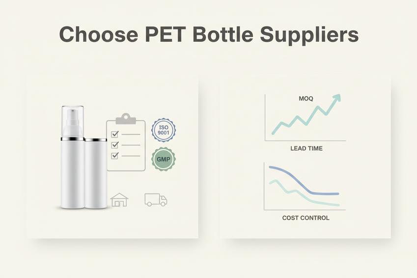 How to Choose PET Plastic Bottles Suppliers for Beauty Products?
