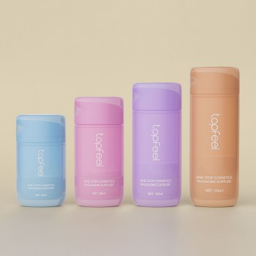 PA131 Sustainable Airless Bottle Recycled Ocean Plastic Packaging