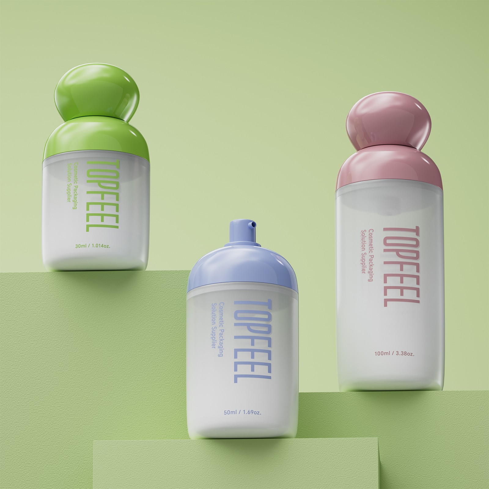 PA101 Airelss Lotion Bottle Empty Airless Bottle Solution