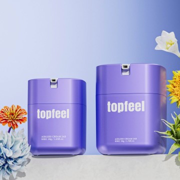 PJ76-1 Square Cream Jar Airless Pump Jar