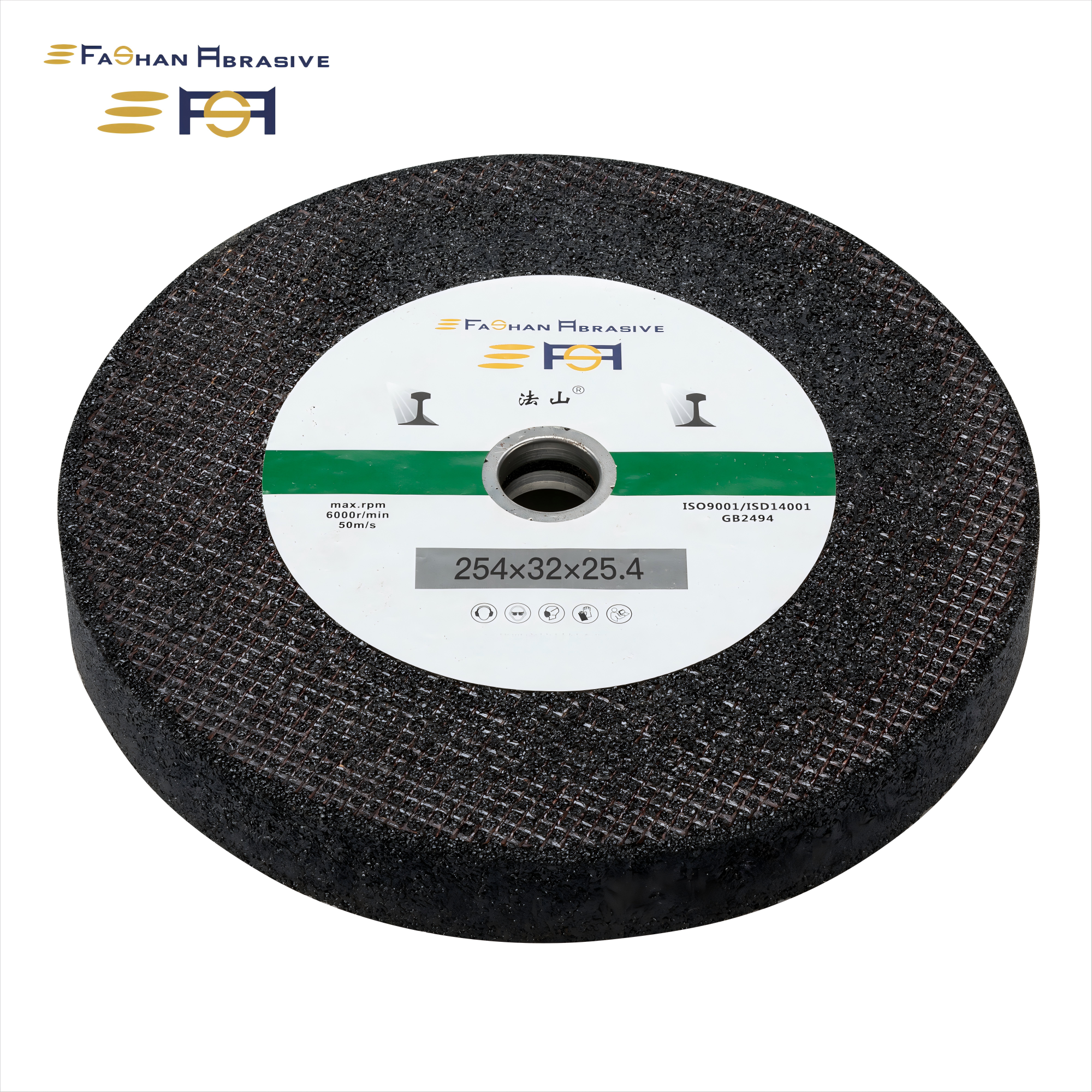 Fashan Rail Grinding Wheel 254mm×32mm×25d3j