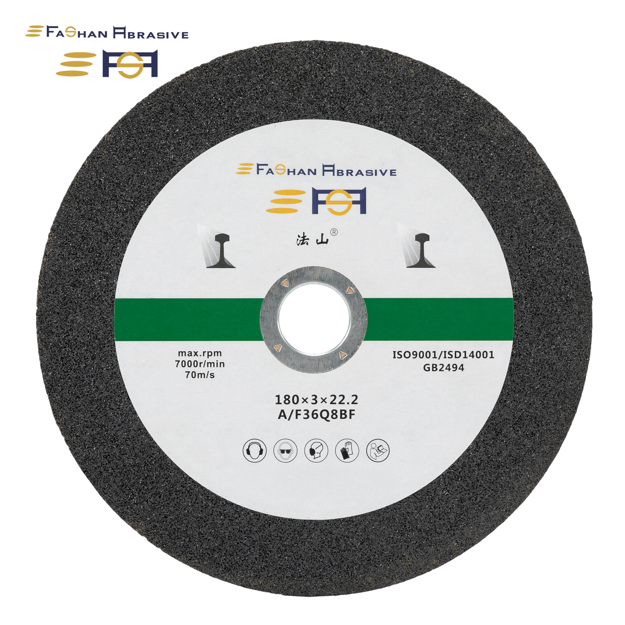Fashan Rail Cutting Wheel 180×3×22.2mm