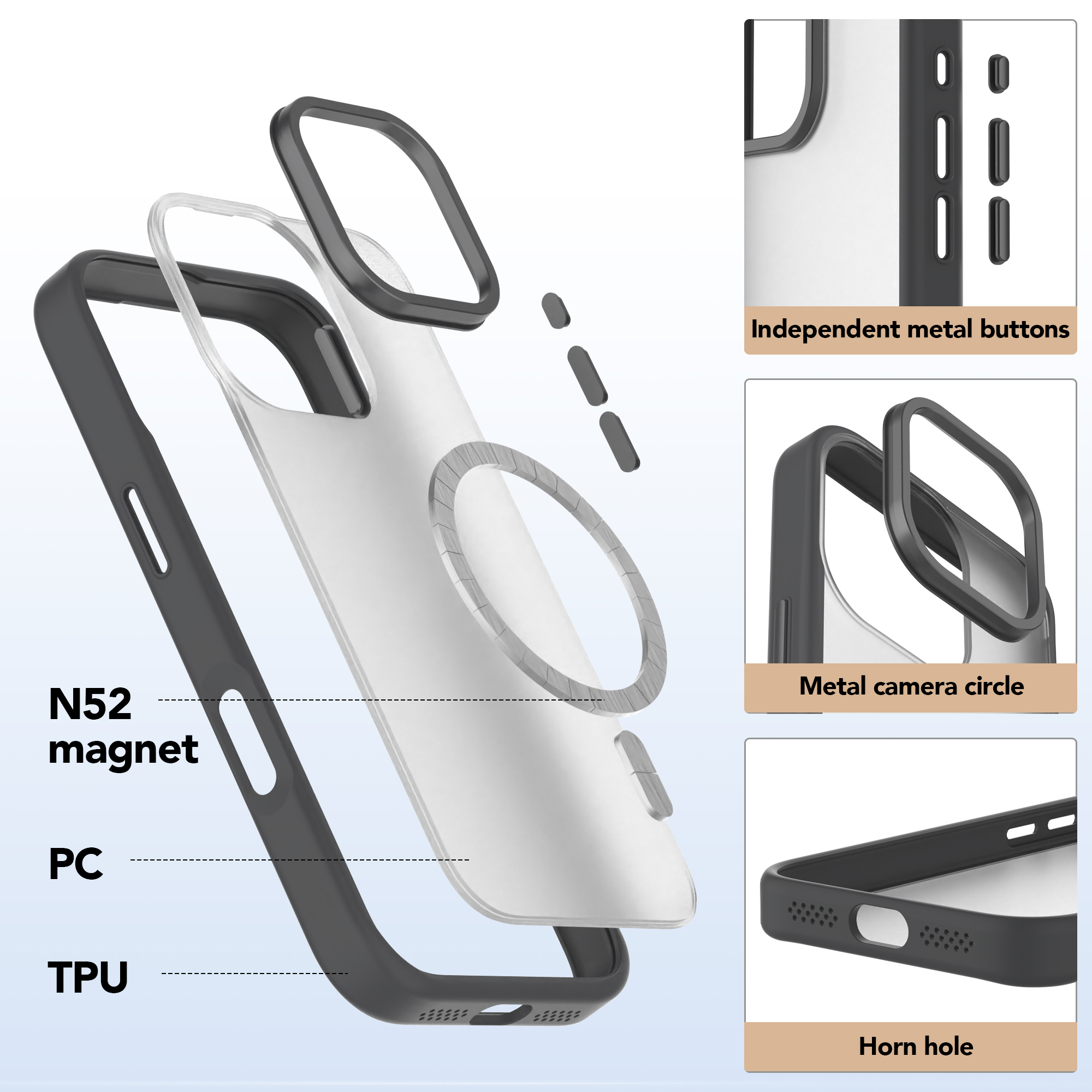 Coque de téléphone anti-chute - 2qcz