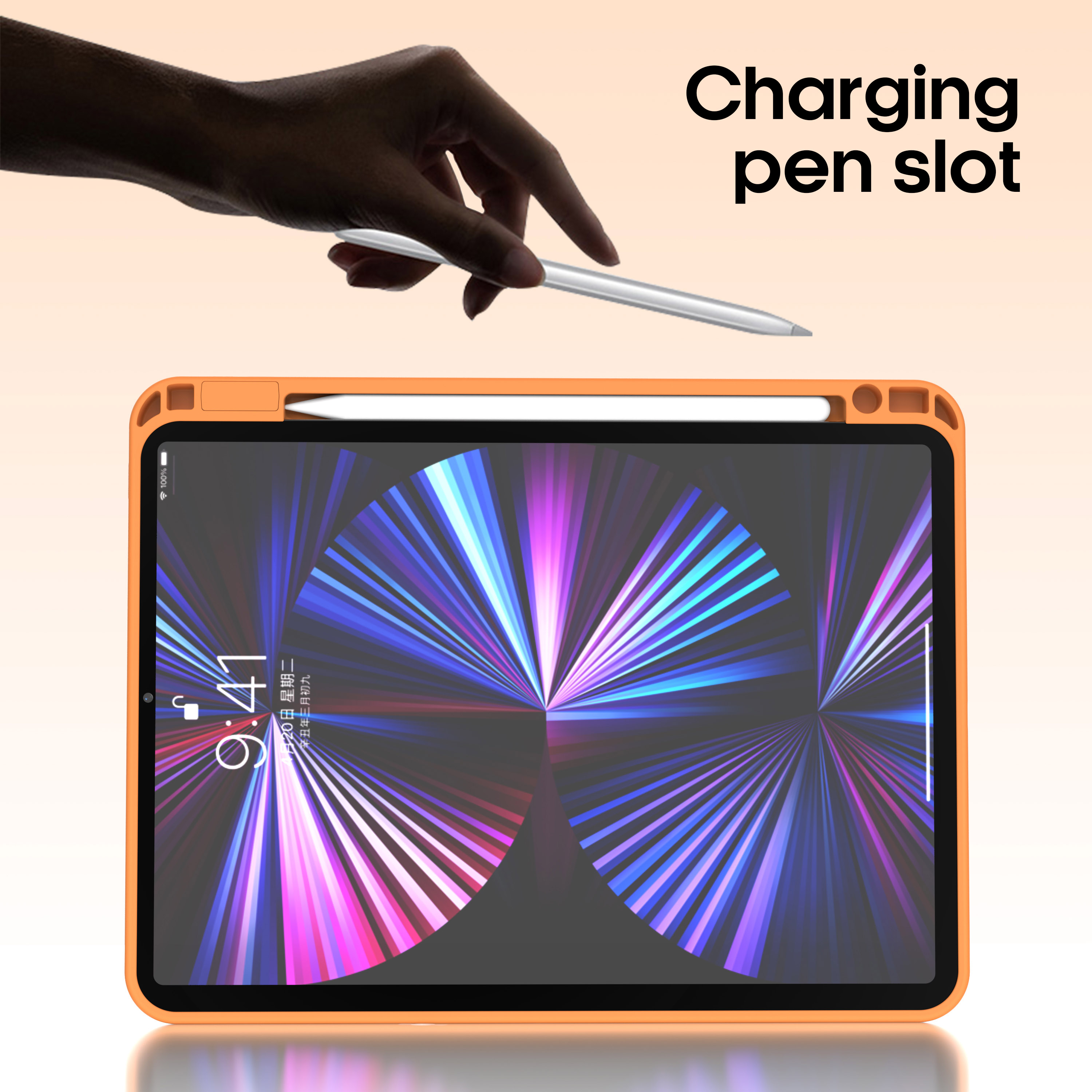 Жидкий силиконовый чехол для iPad 5