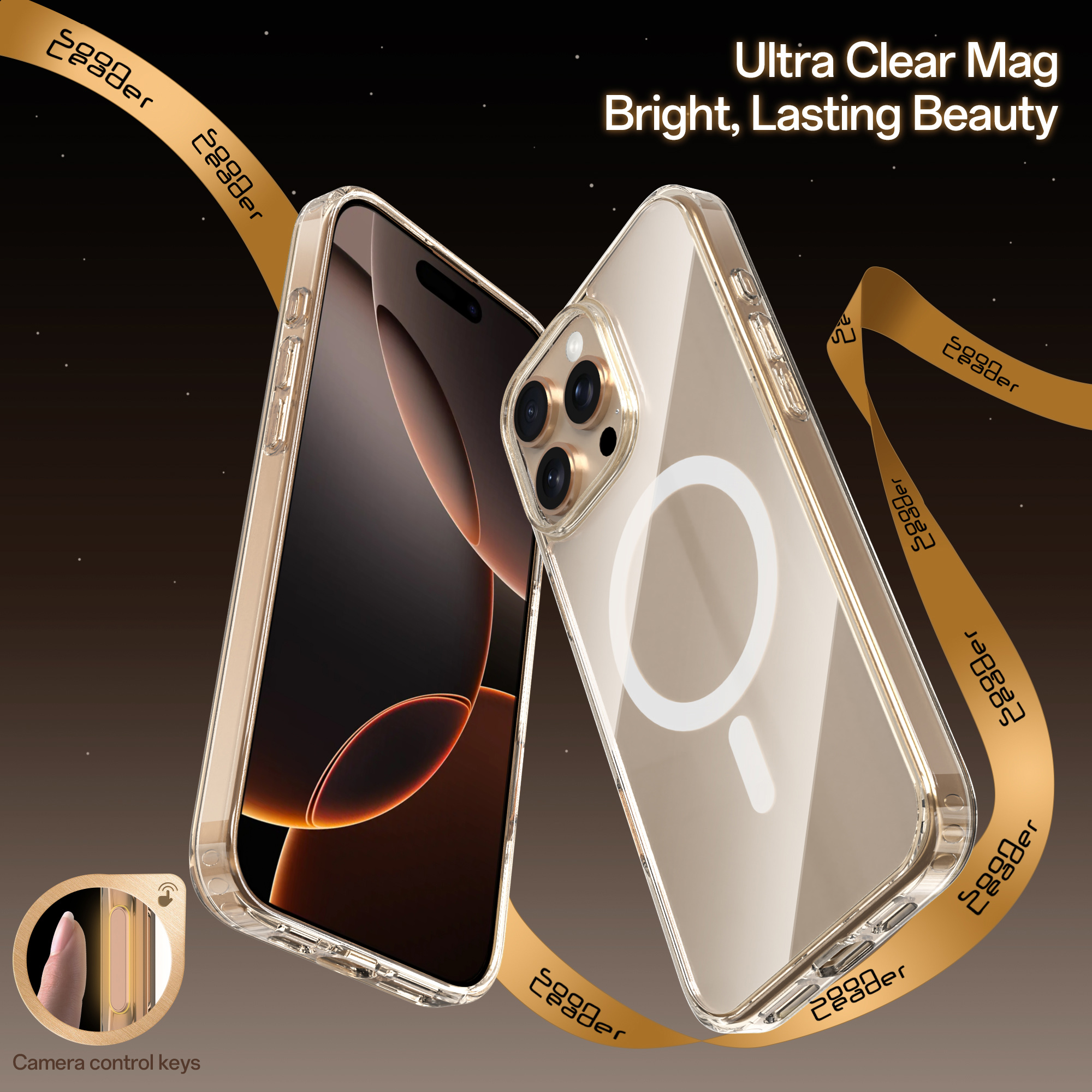Coque iPhone 16 avec boutons tactiles réglables13
