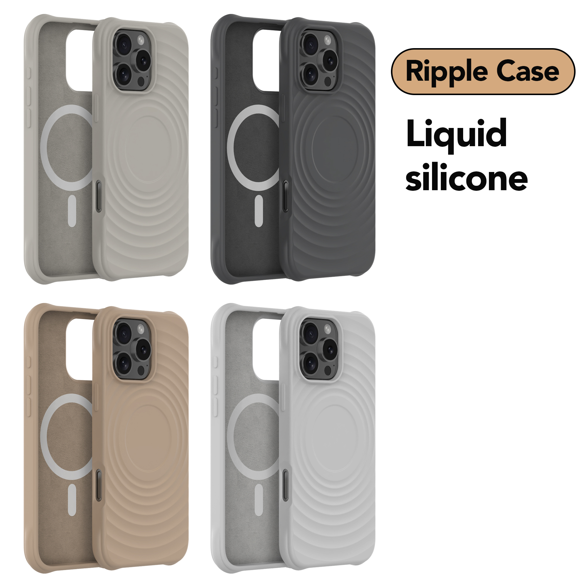 Sıvı silikon Ripple Kılıf-809u