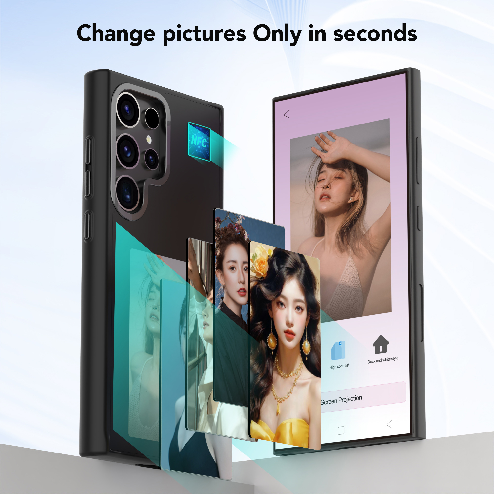 Samsung E ink Telefon Kılıfları-3x54