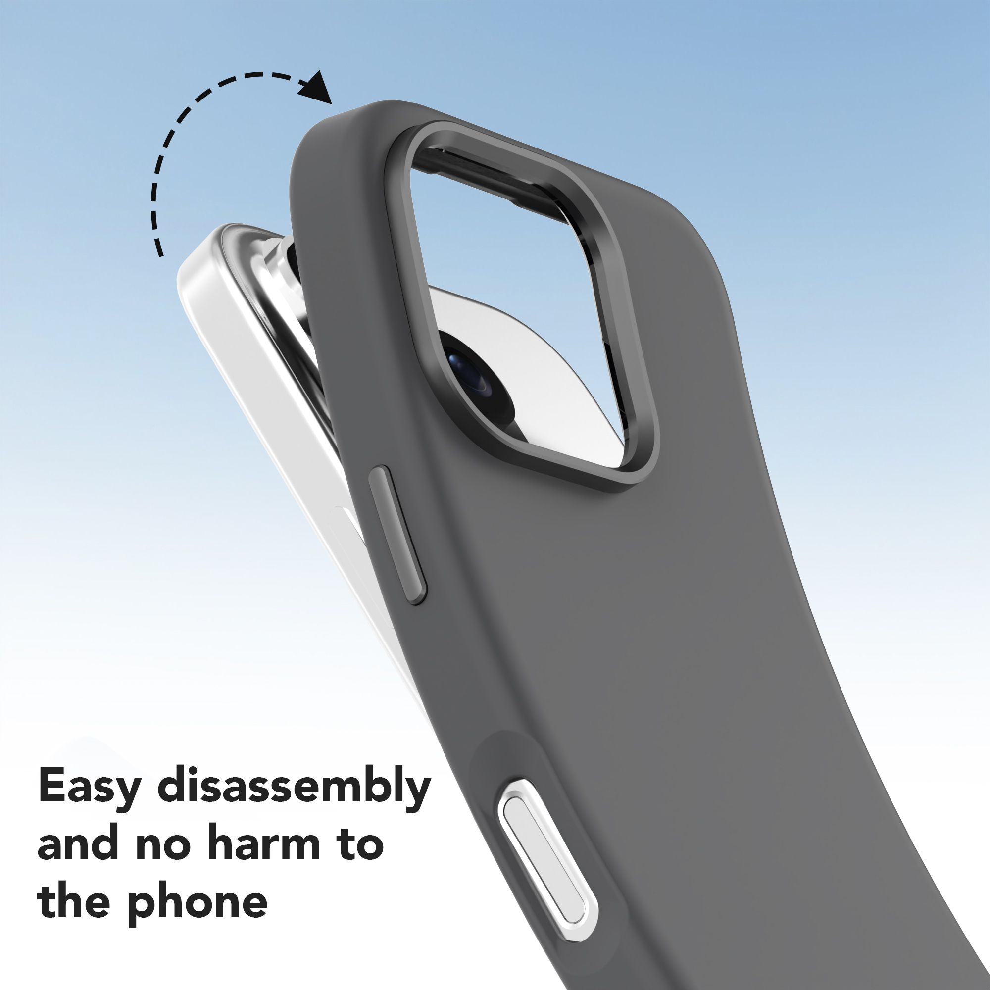 Güçlü Manyetik Çekim Telefon Kılıfı-4d6h