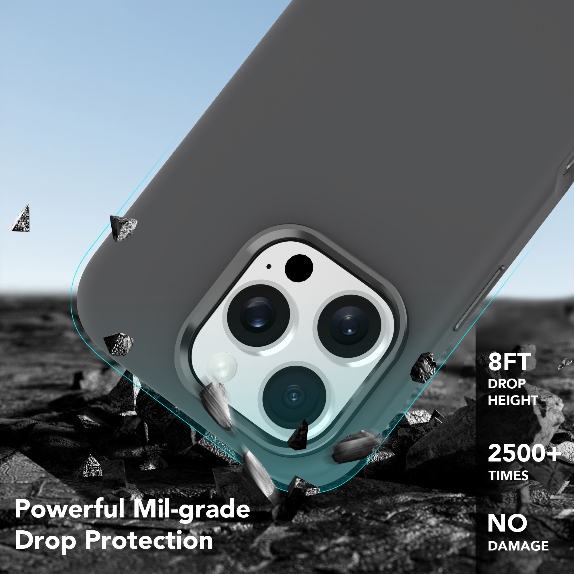 Güçlü Manyetik Çekim Telefon Kılıfı-5e4x