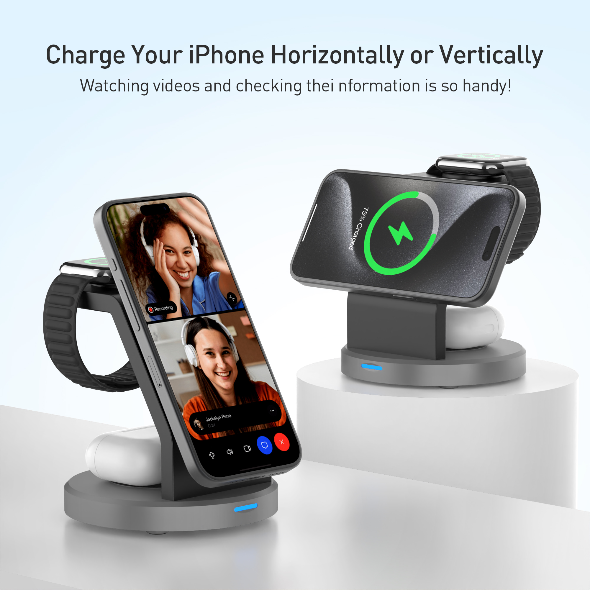3-in-1 Multifunctional Wireless Charger1