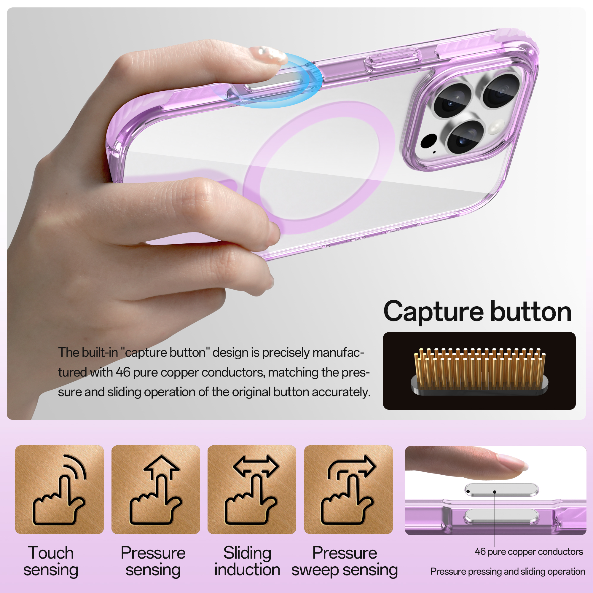 Coque iPhone 16 avec bouton appareil photo 3