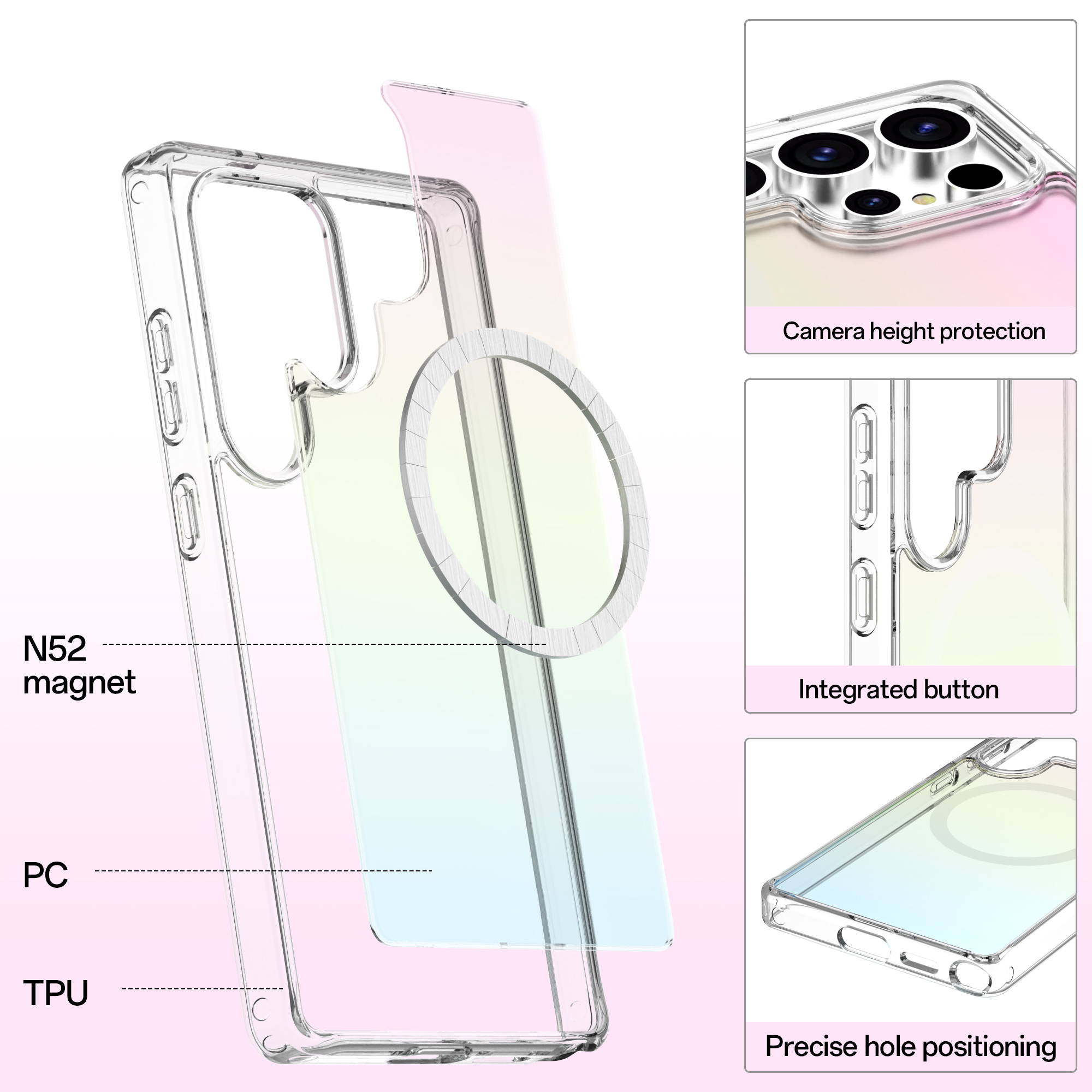 Çok Renkli Degrade Telefon Kılıfı2