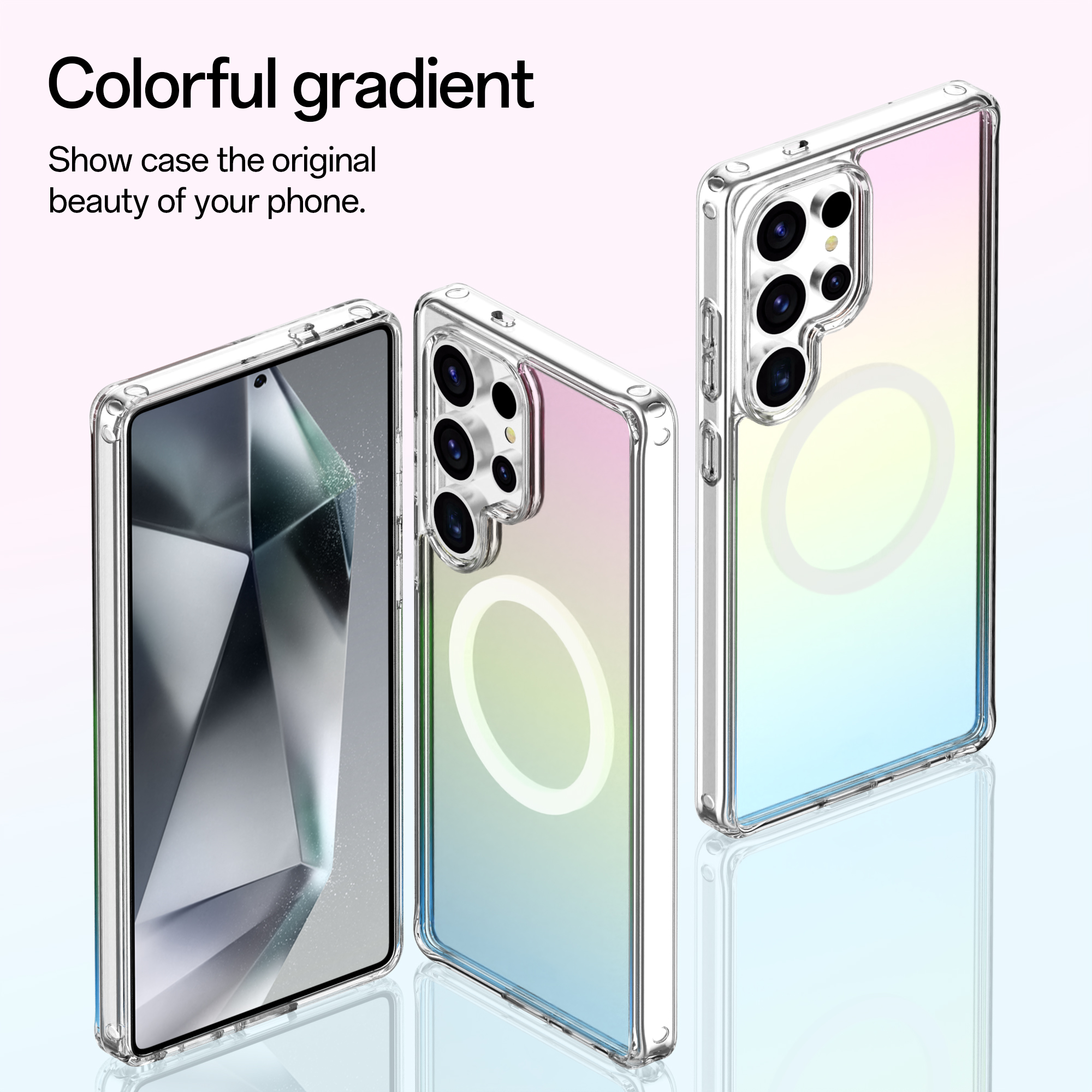 Çok Renkli Degrade Telefon Kılıfı4