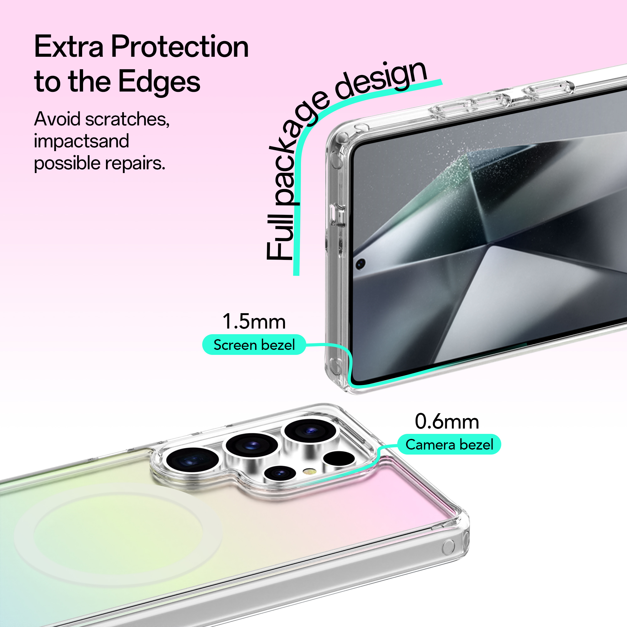 Çok Renkli Degrade Telefon Kılıfı7