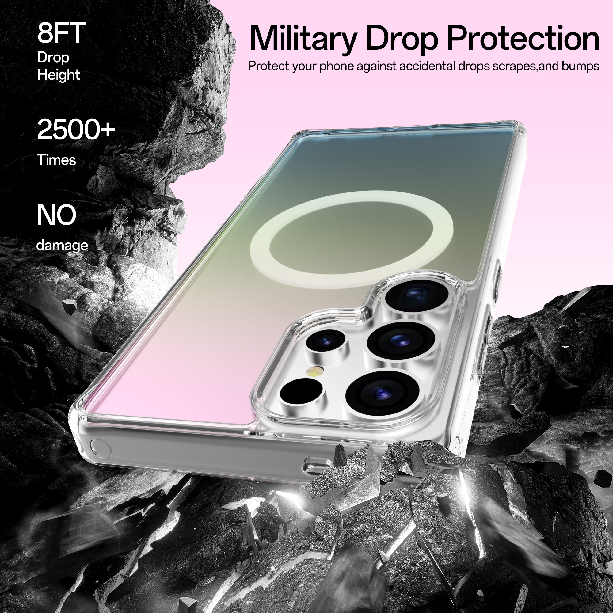 Çok Renkli Degrade Telefon Kılıfı8